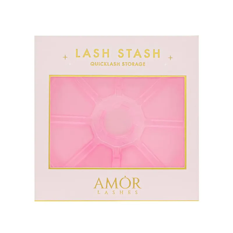 House of Amor Women's Lash Stash - Storage Case in Black Black