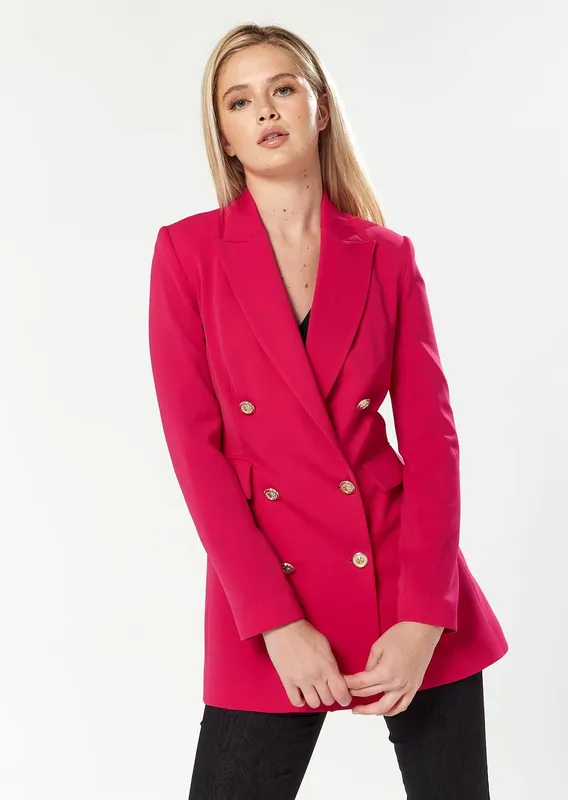 House of Holland Women's Major Blazer in Pink Size: 8 - Pink