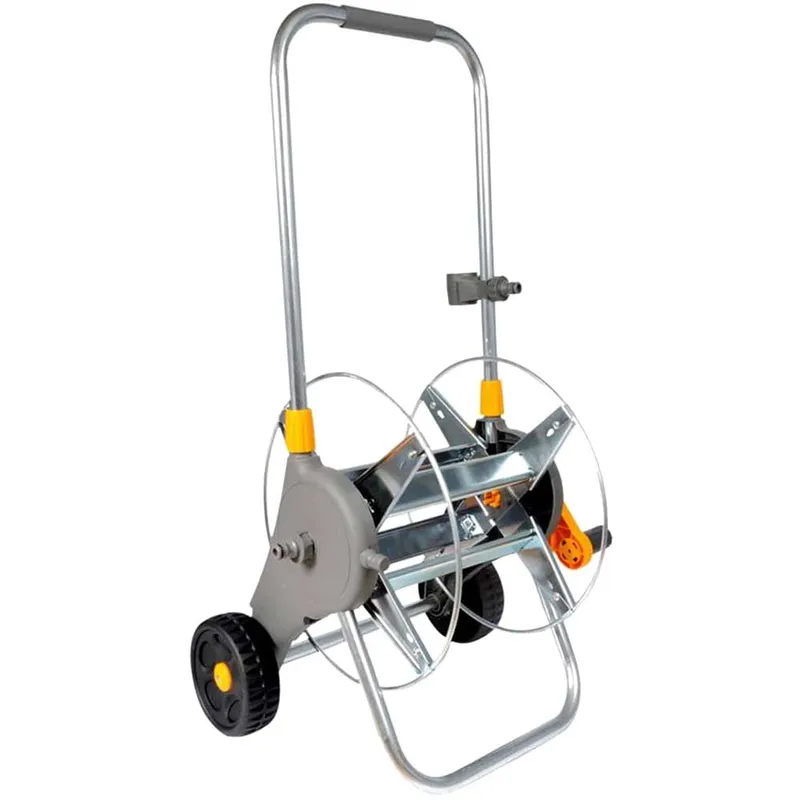 Hozelock - 2437 Assembled Metal Hose Cart - 60m Hose Capacity