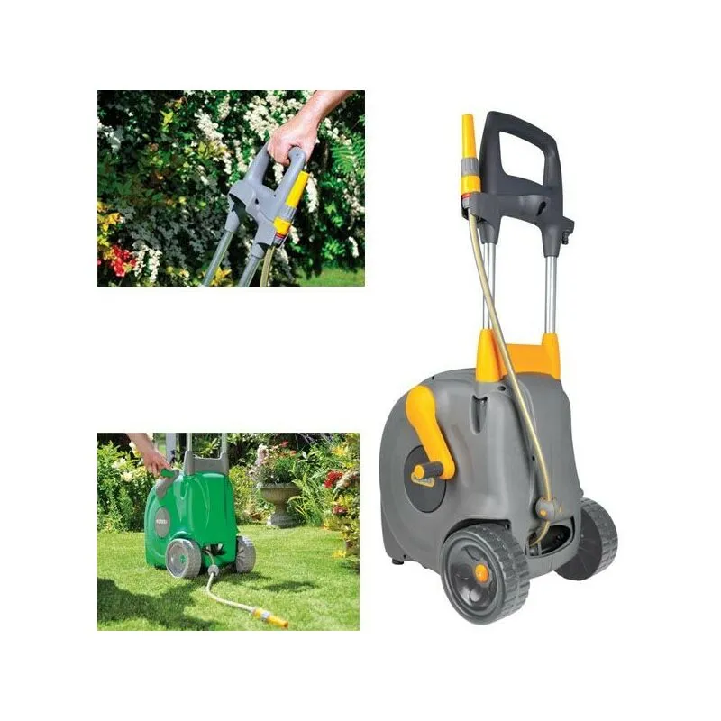 Hozelock - Fast Cart Free Standing Garden Watering Hose System 40m 2450