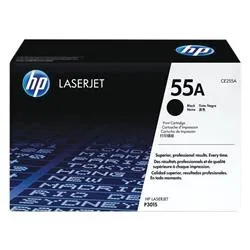 HP 55A Black Original LaserJet Toner Cartridge (CE255A)