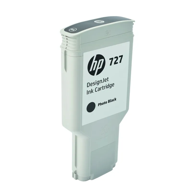 HP 727 DesignJet Ink Cartridge 300-ml Black F9J79A
