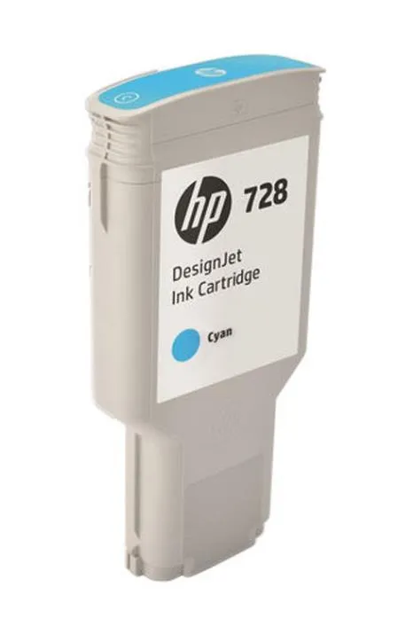 Original HP 728 Extra High Capacity Cyan Ink Cartridge