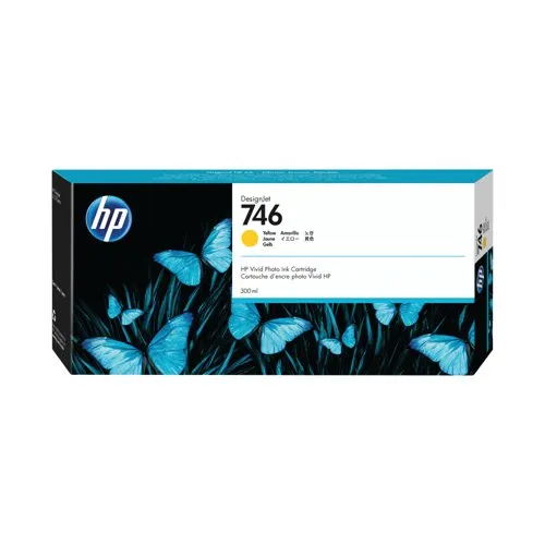 Original HP 746 Yellow Ink Cartridge (300ml)