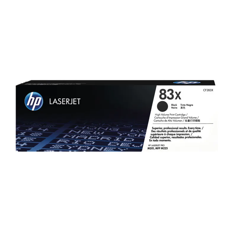 Original HP 83X Black Toner Cartridge (CF283X)