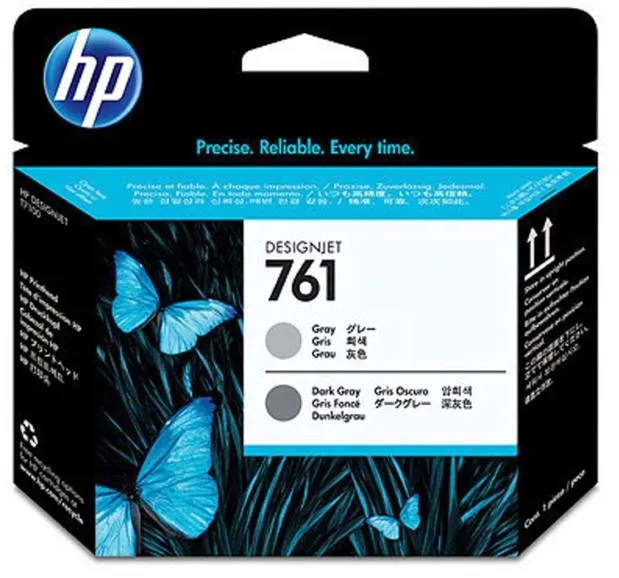 Original HP No.761 Grey & Dark Grey Printhead