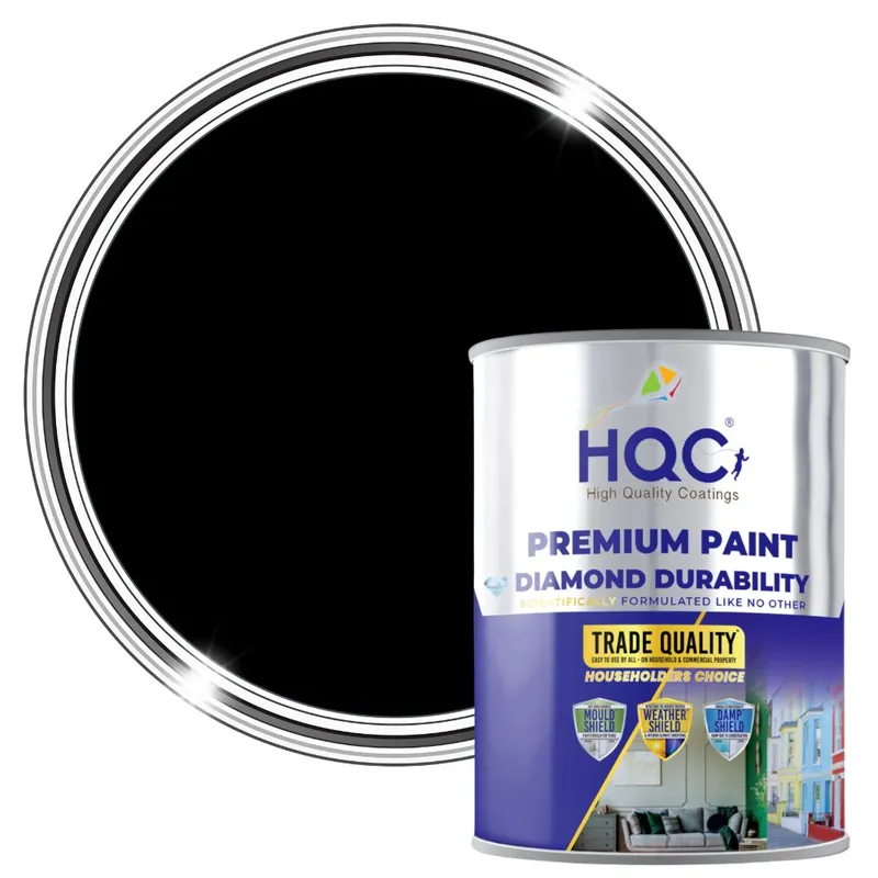 Hqc Paints Furniture Paint - 5L in Black Black 5L