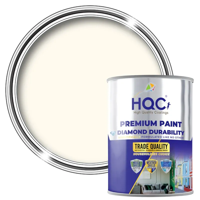 Hqc Paints Garden Paint - 1L in White White 1L
