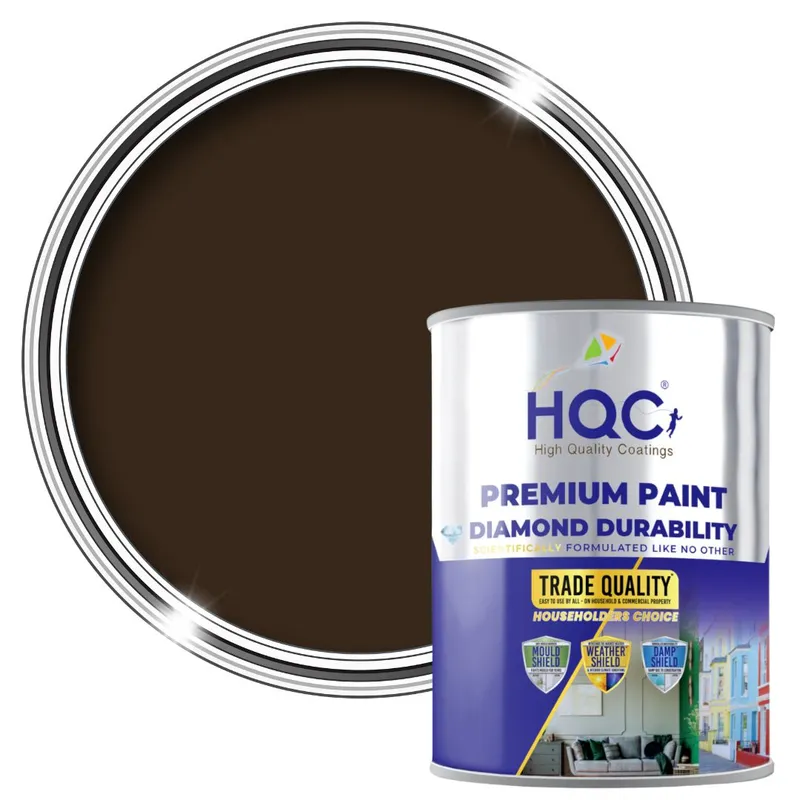 Hqc Paints Roof Paint - 5L in Brown Brown 5L