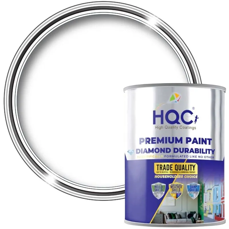 Hqc Paints Anti Mould Paint - 1L - Best Anti Mould Paint in White White 1L