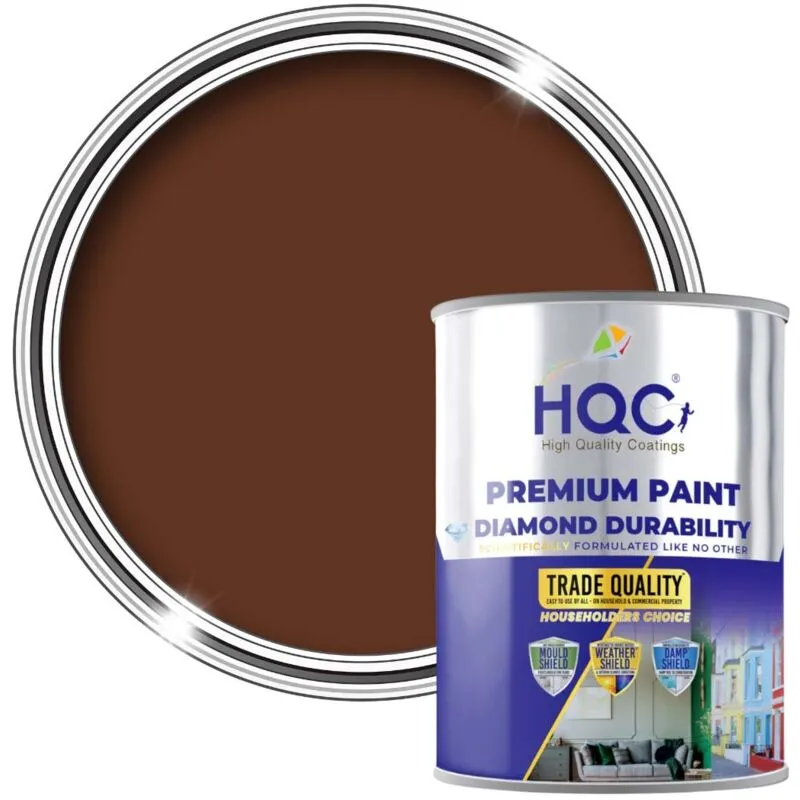 Hqc Paints Furniture Paint - 1L in Leaf Brown Leaf Brown 1L