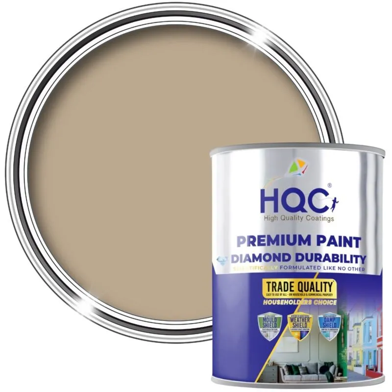 Hqc Paints Kitchen & Bathroom Paint - 5L in Sandstone Sandstone 5L