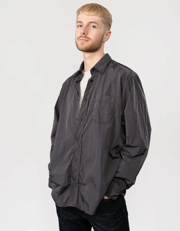 Hugo Boss Men's Boss Orange Lambini Mens Long Sleeve Shirt - Grey - Size: 38/Regular