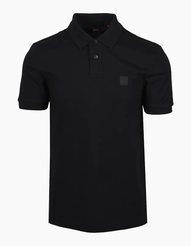 Hugo Boss Men's Boss Orange Passenger Polo Black - Size: 40