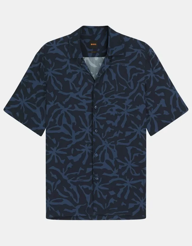Boss Rayer Shirt - Dark Blue