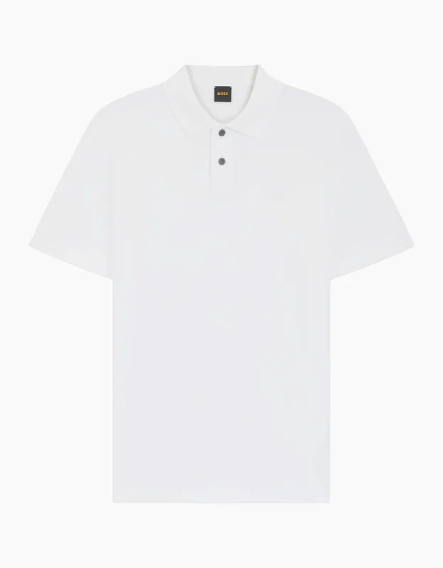 Boss Prime Polo Shirt - White