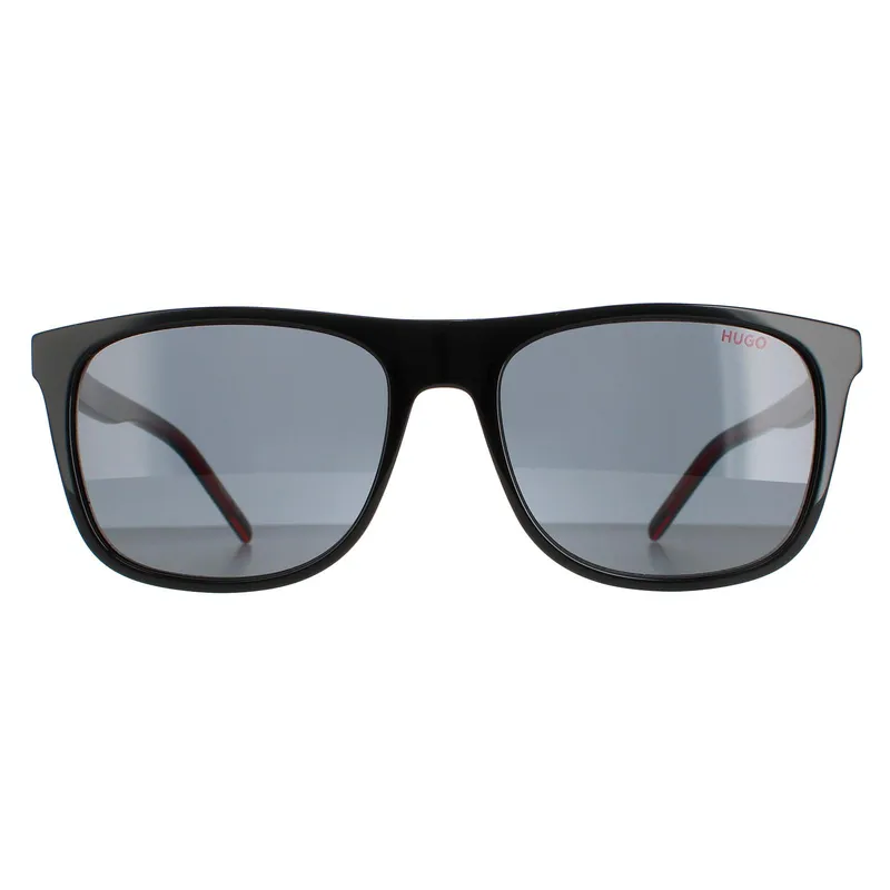 Hugo Hugo Boss Hugo Boss By Rectangle Mens Black Grey Hg 1194/s - One Size