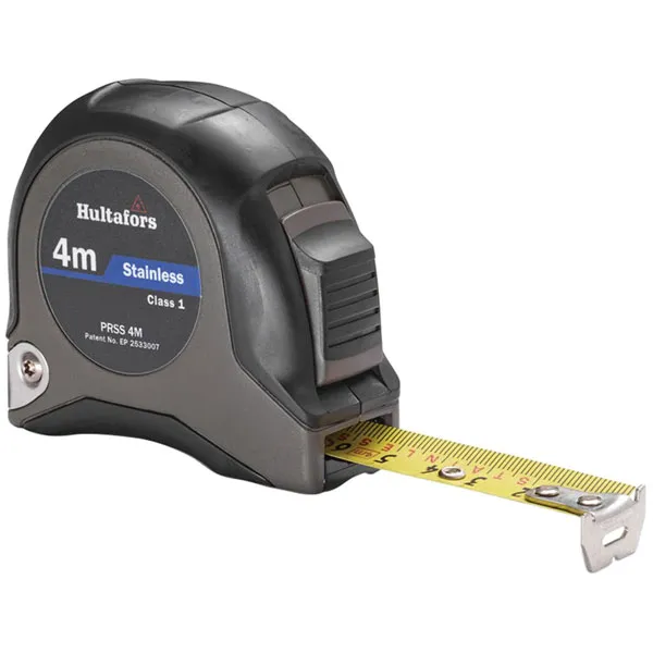 Hultafors 350403 Short Stainless Steel Tape Prss 4m (Width 19mm) (Metric only) HUL350403