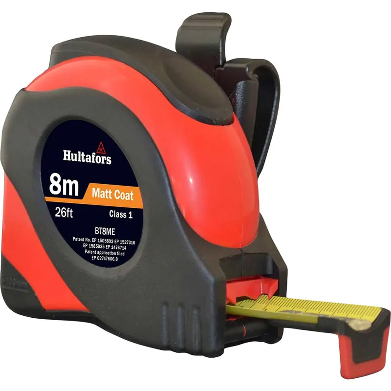Hultafors 356213 BT8ME Brick-Mate Pocket Tape 8m/26ft (Width 25mm)