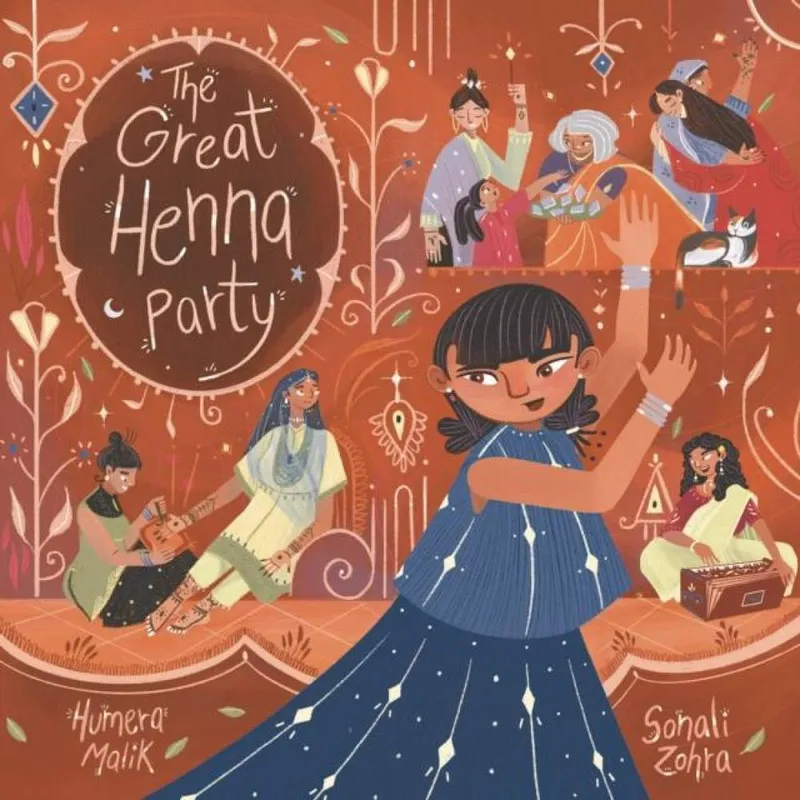 Humera Malik Great Henna Party Paperback Book Multicolor