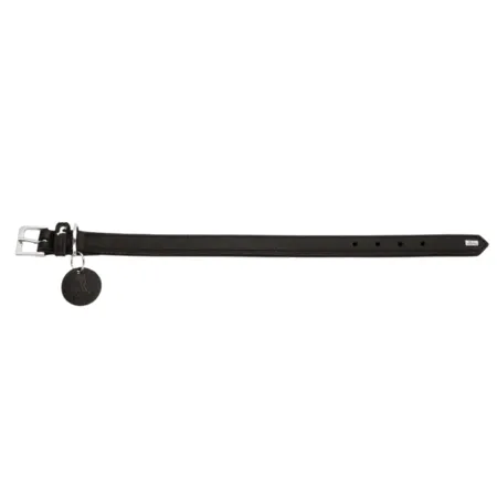 Hunter Larvik Black Dog Collar - 50