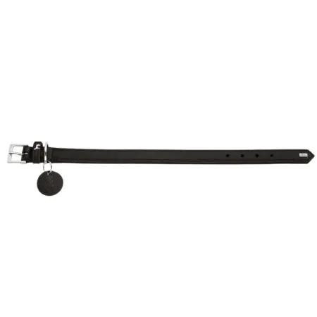 Hunter Larvik Black Dog Collar - 60