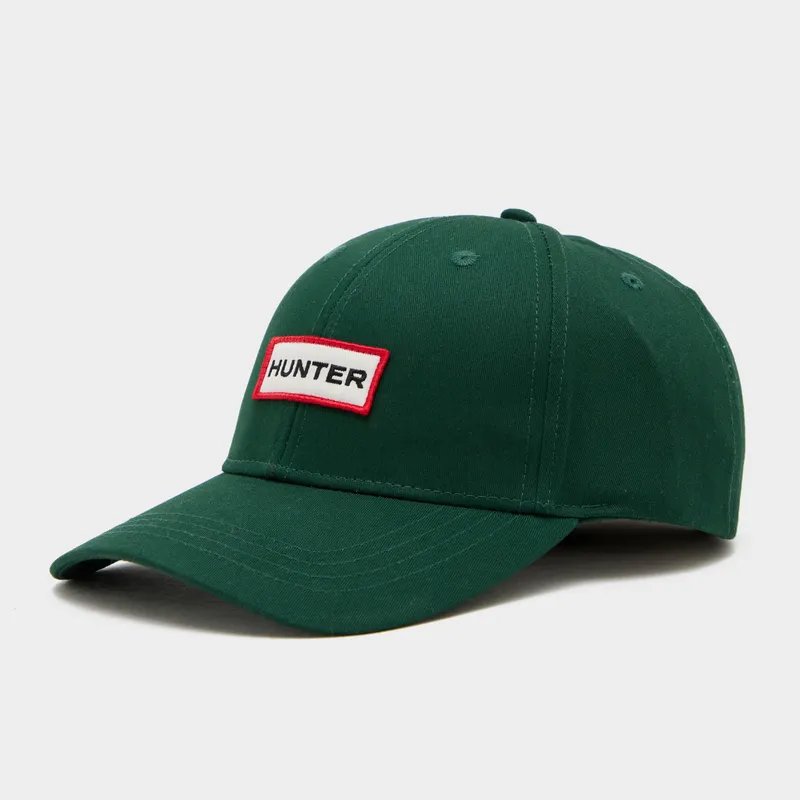 Hunter Unisex Logo Baseball Cap Khaki