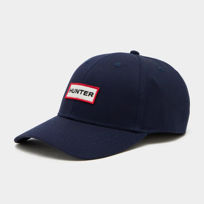 Hunter Unisex Logo Baseball Cap Navy
