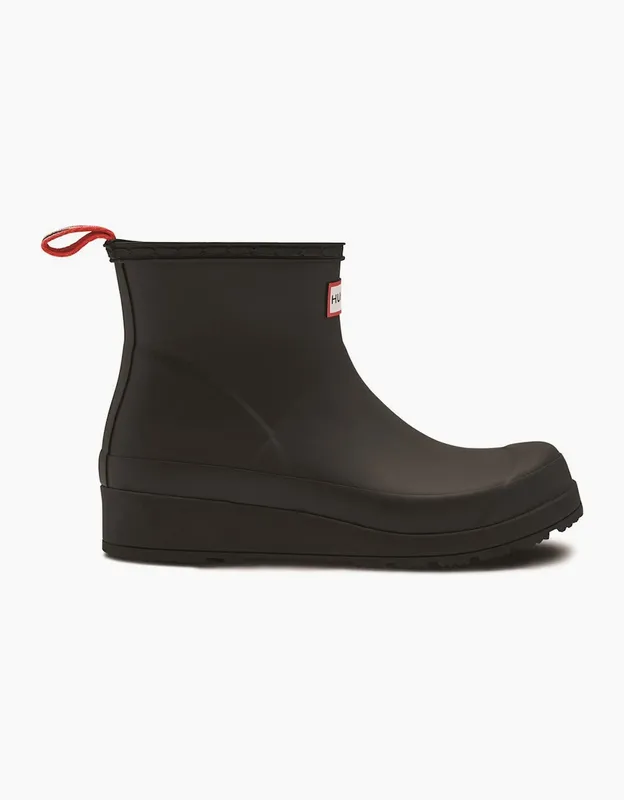 Hunter Women's Original Play Short Womens Wellingtons - Black - Size: 7