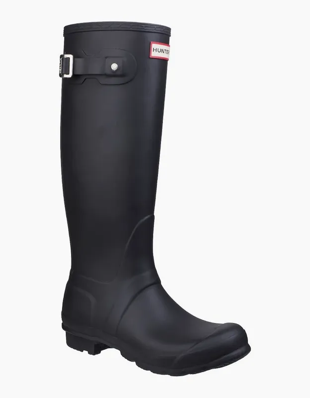 Hunter Women's Original Tall Womens Wellingtons - Black - Size: 4