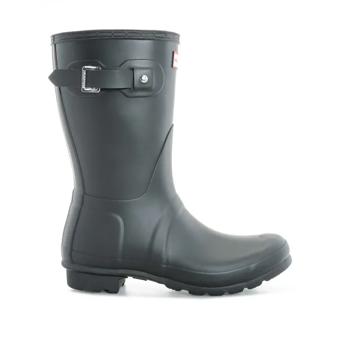 Women's Hunter Original Short Womens Wellies - Black - Size: 4
