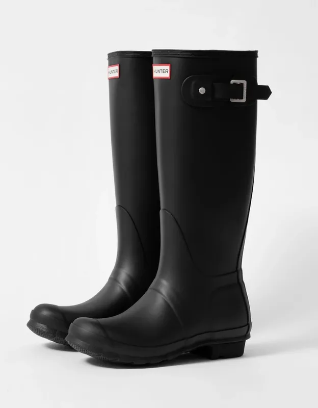 Women's Hunter Original Tall Womens Wellies - Black - Size: 6
