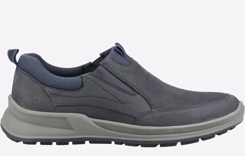 Hush Puppies Arthur Memory Foam Mens - Navy - Size Uk 6