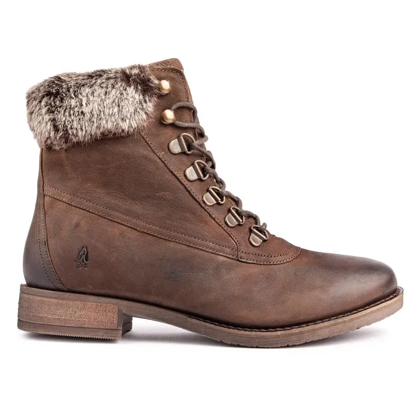 Hush Puppies Women's 'Effie' Ankle Boots in Brown Size: 3 - Brown