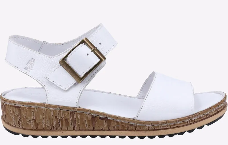 Hush Puppies Ellie Sandals Womens - White - Size Uk 7
