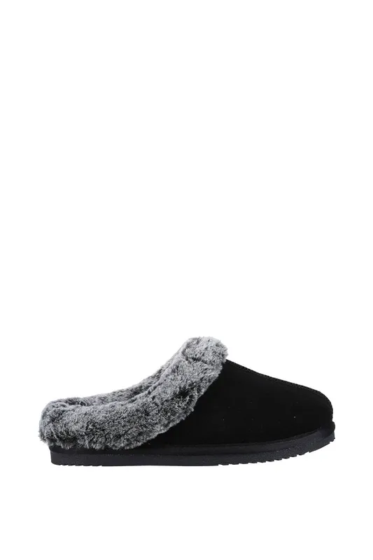 Hush Puppies Women's Amara' Slipper in Black Size: 5 - Black