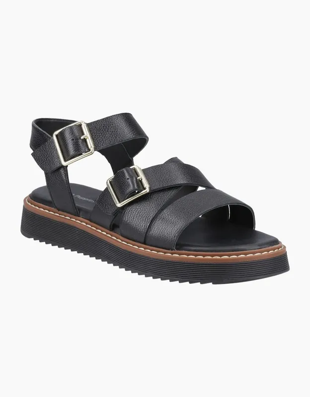 Hush Puppies Women's Cady Womens Sandals - Black - Size: 5
