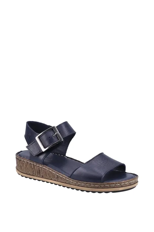 Hush Puppies Women's Ellie Sandal in Navy Size: 3 - Navy