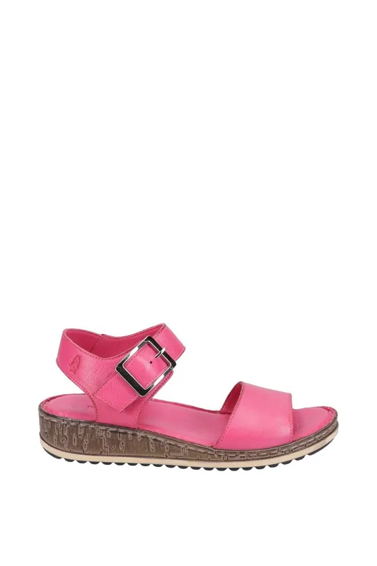 Hush Puppies Women's Ellie' Sandal in Pink Size: 5 Pink 5