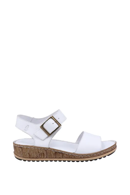 Hush Puppies Women's Ellie' Sandal in White Size: 8 White 8