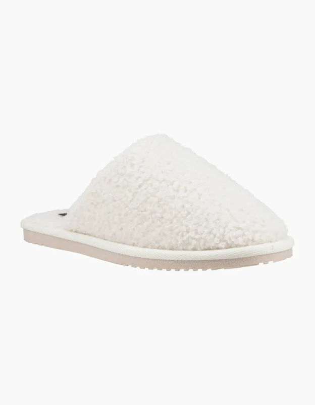 Hush Puppies Women's Joanna Mule in Cream Size: 6 - Cream
