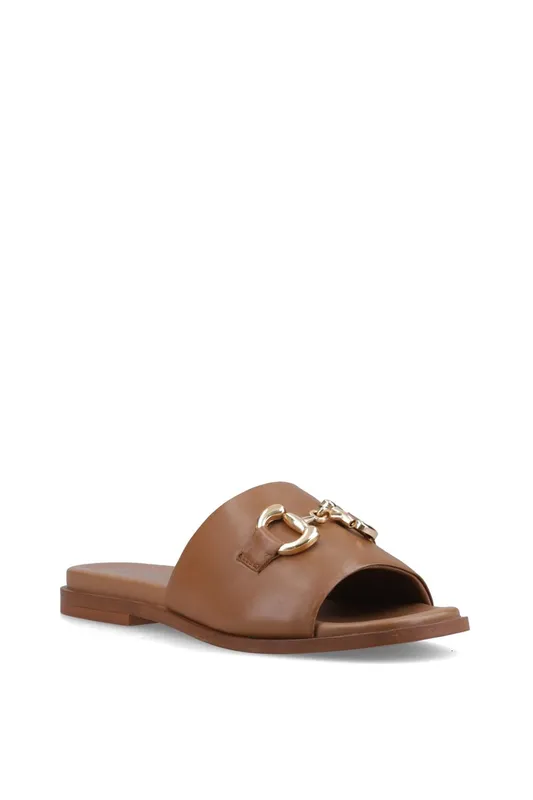 Hush Puppies Women's Lana Snaffle Mule in Tan Size: 8 Tan 8
