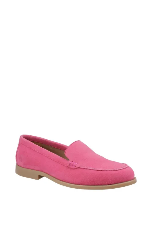 Hush Puppies Women's Natasha Loafer in Pink Size: 3 - Pink