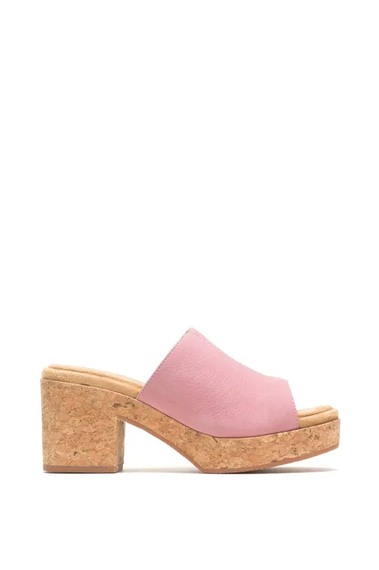 Hush Puppies Women's Poppy Slide in Pink Size: 3 - Pink