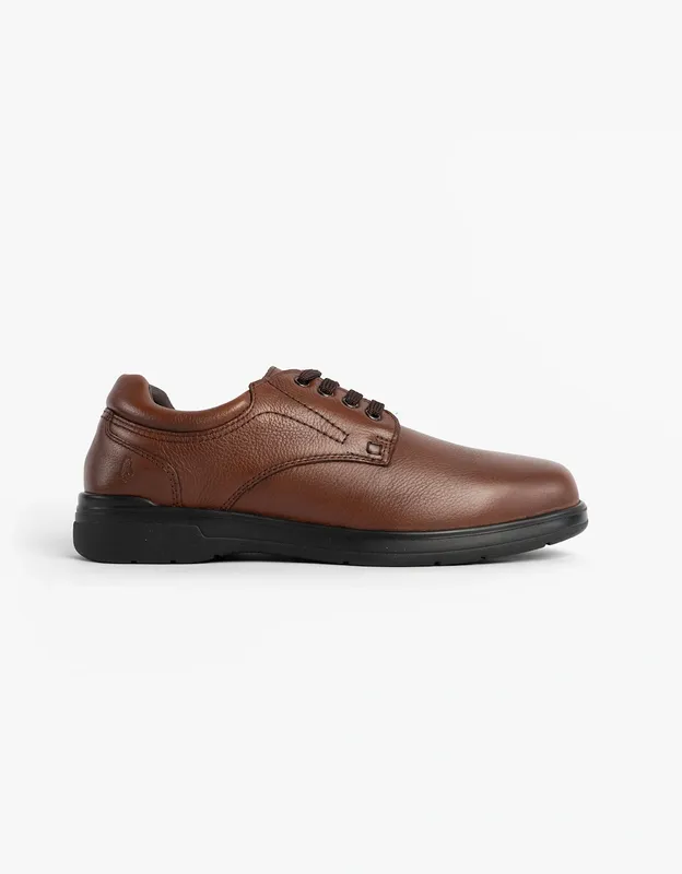 Men's Hush Puppies Marco Mens Shoes Brown - Size: 9