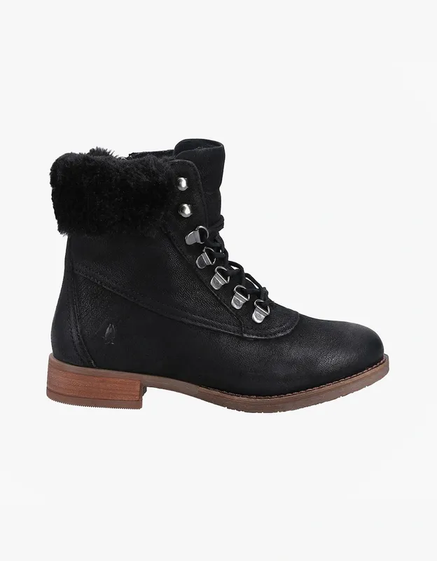 Women's Hush Puppies Effie Womens Boots Black - Size: 6