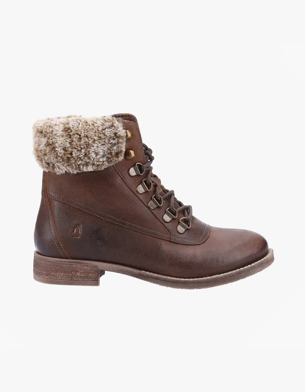 Women's Hush Puppies Effie Womens Boots Brown - Size: 5