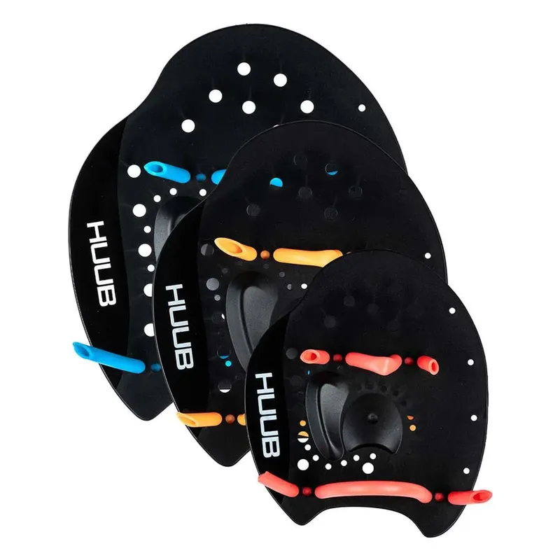 Huub Swimming Paddles Black L unisex
