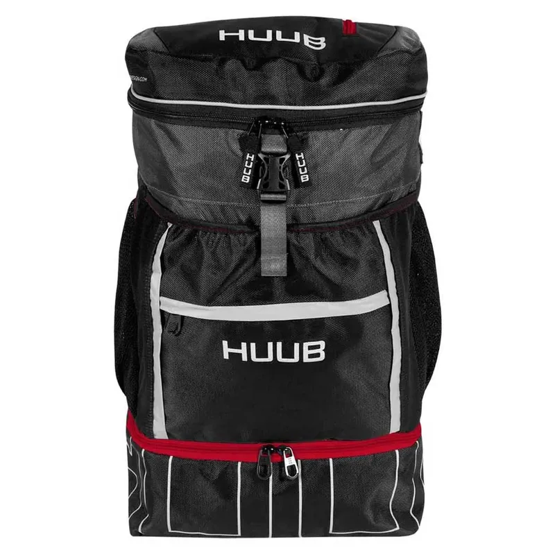 Huub Transition Ii Backpack 40l Black / Dark Red One Size unisex