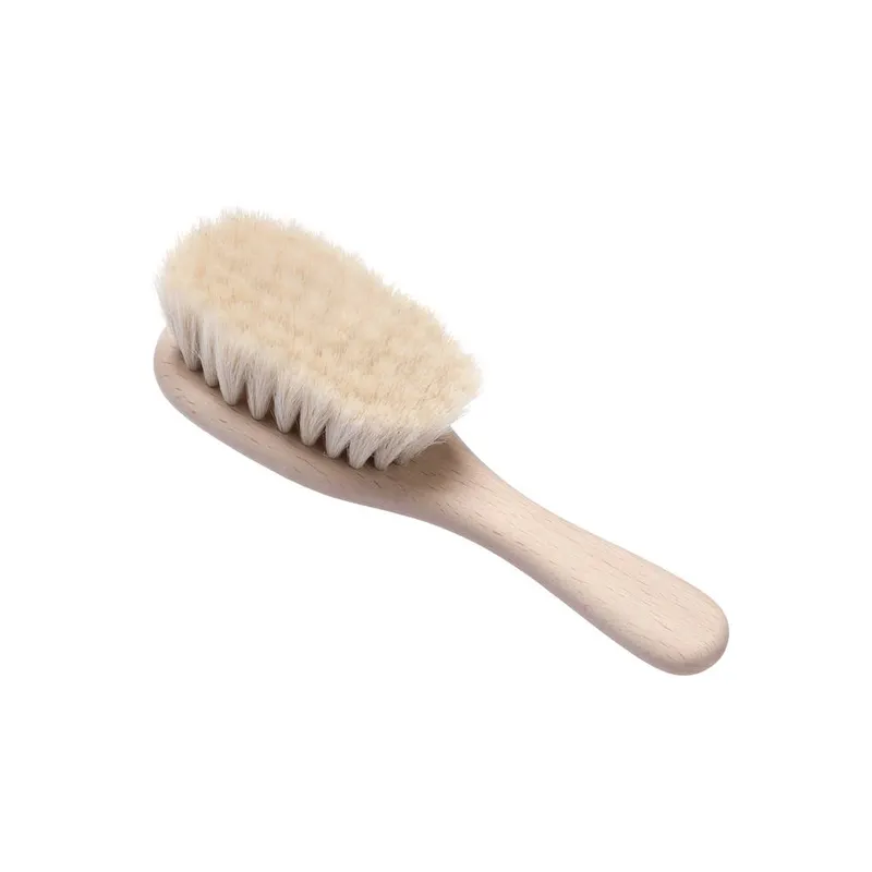 Hydrea London Baby Bliss Soft Natural Hair Brush Natural